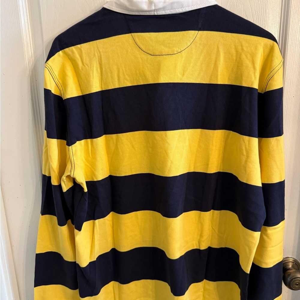Piombo Rugby Polo Striped Long Sleeve Shirt Men’s SZ.XXL NWT - Picture 3 of 6